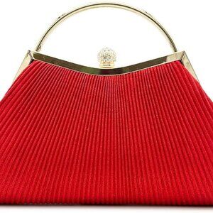 Evening Clutch Purse for Women Sparkly Party Wedding Prom Handbag with Chain